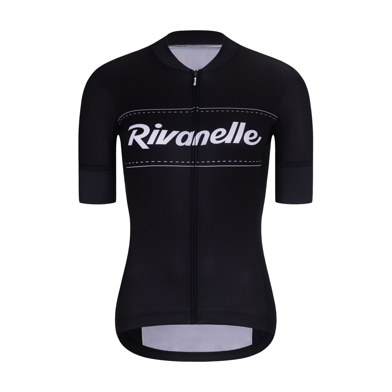 
                RIVANELLE BY HOLOKOLO Cyklistický dres s krátkým rukávem - GEAR UP - černá S
            