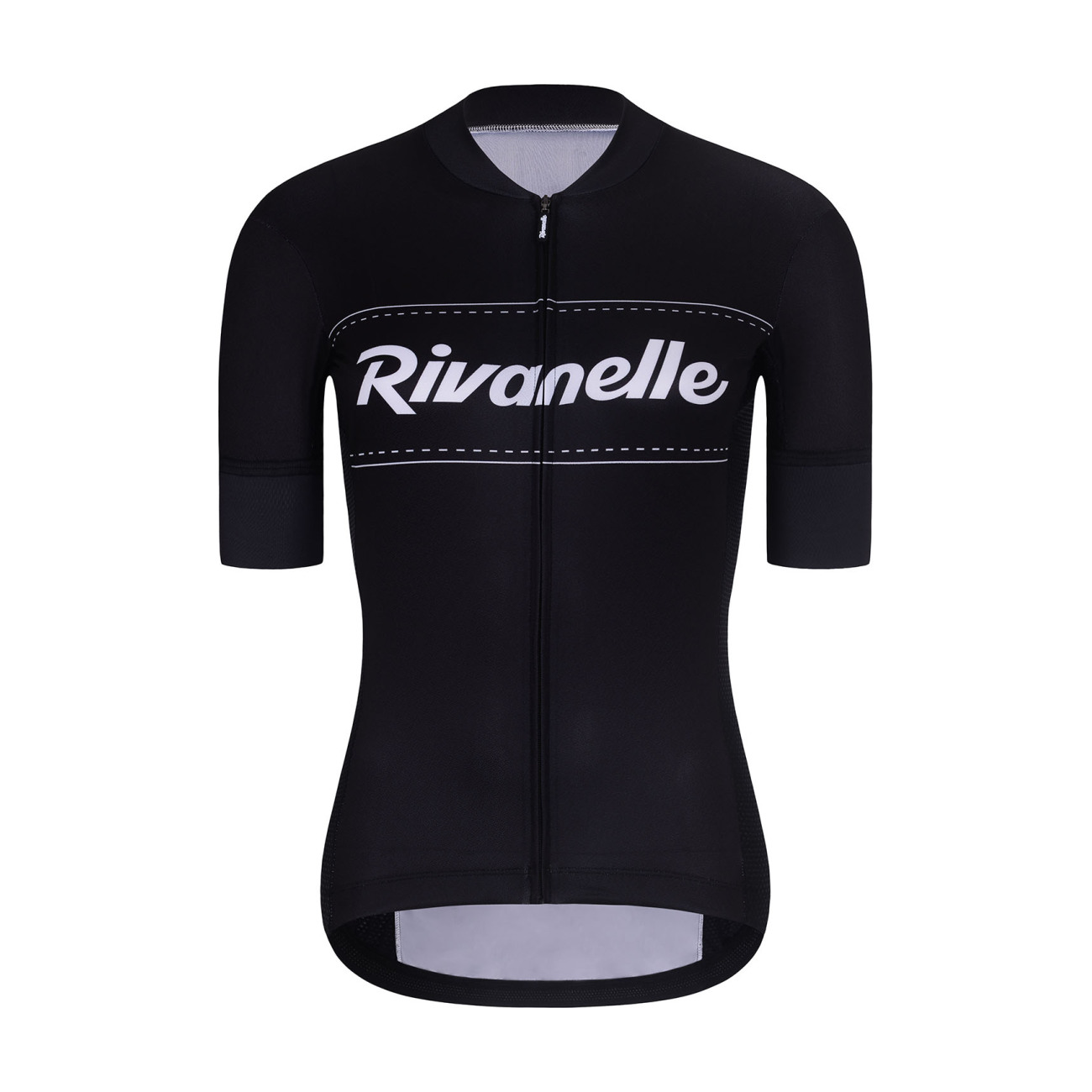 
                RIVANELLE BY HOLOKOLO Cyklistický dres s krátkým rukávem - GEAR UP - černá L
            