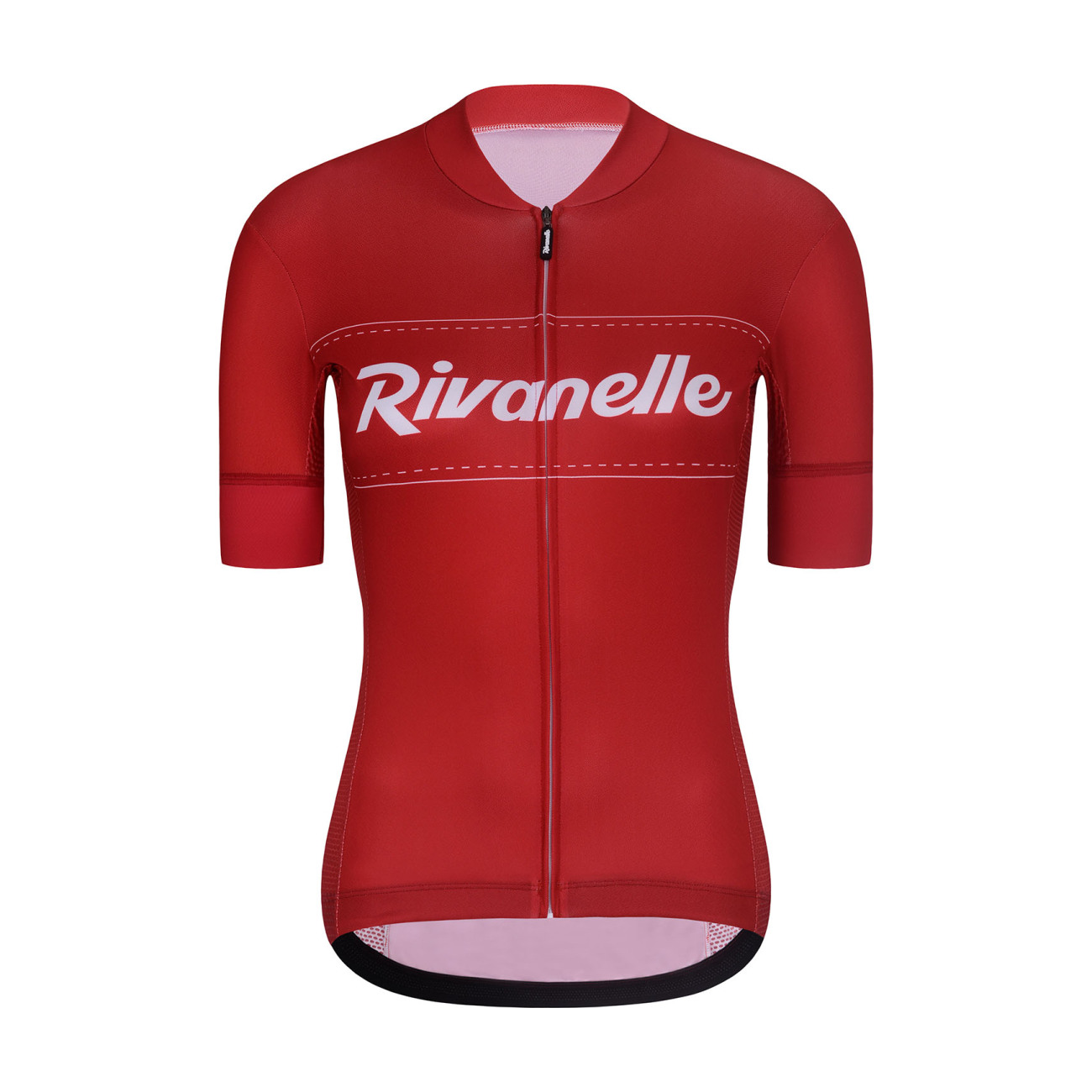 
                RIVANELLE BY HOLOKOLO Cyklistický dres s krátkým rukávem - GEAR UP - červená 2XL
            