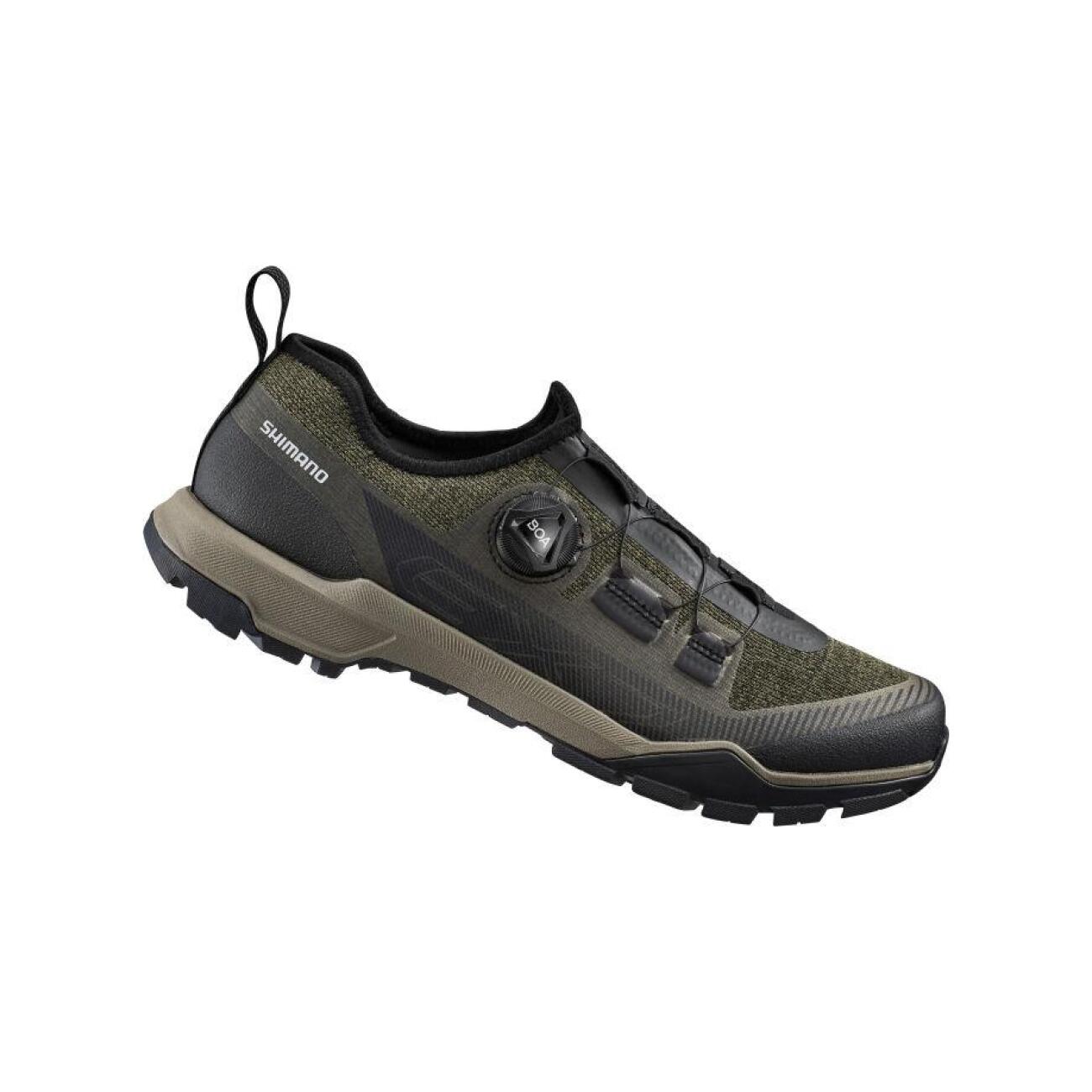 SHIMANO Cyklistické tretry - SH-EX700 - zelená 46