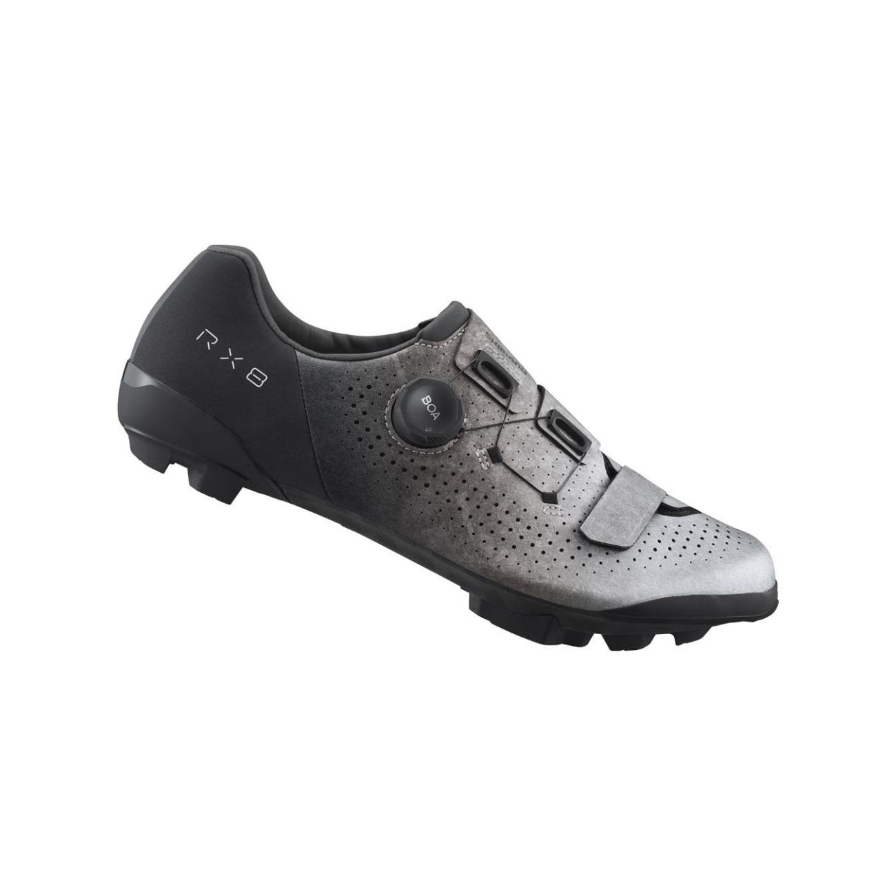 
                SHIMANO Cyklistické tretry - SH-RX801 - stříbrná 43
            