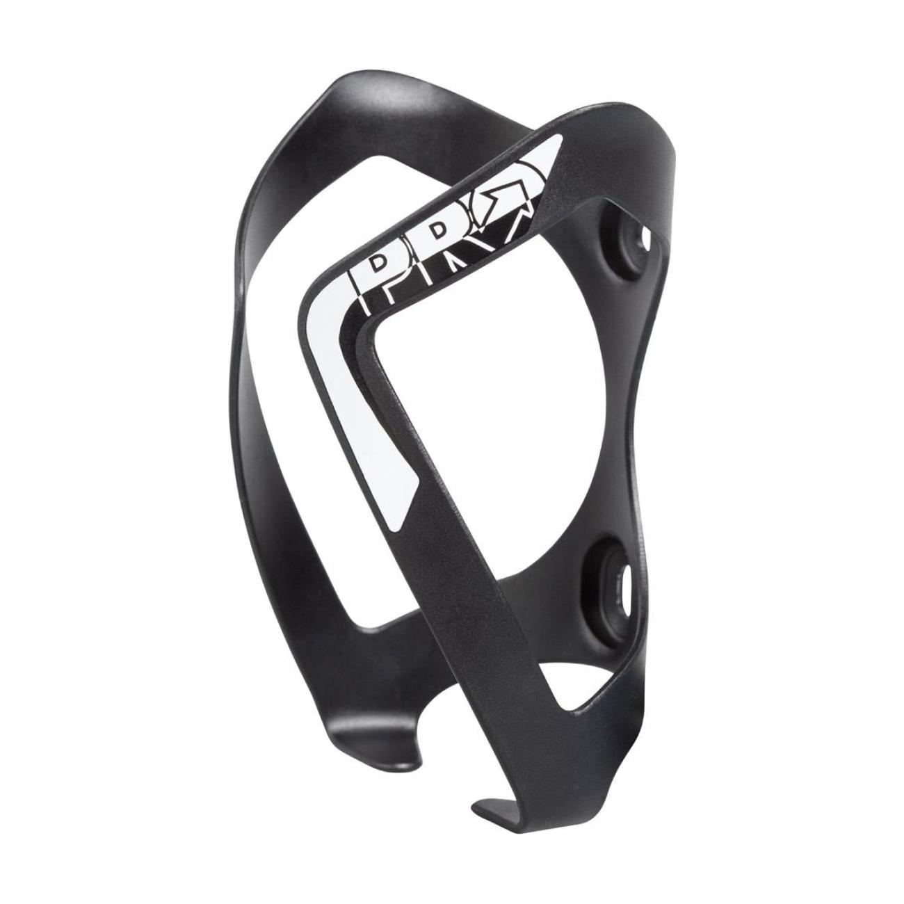 
                PRO Cyklistický košík na láhev - AL BOTTLE CAGE - černá/bílá
            