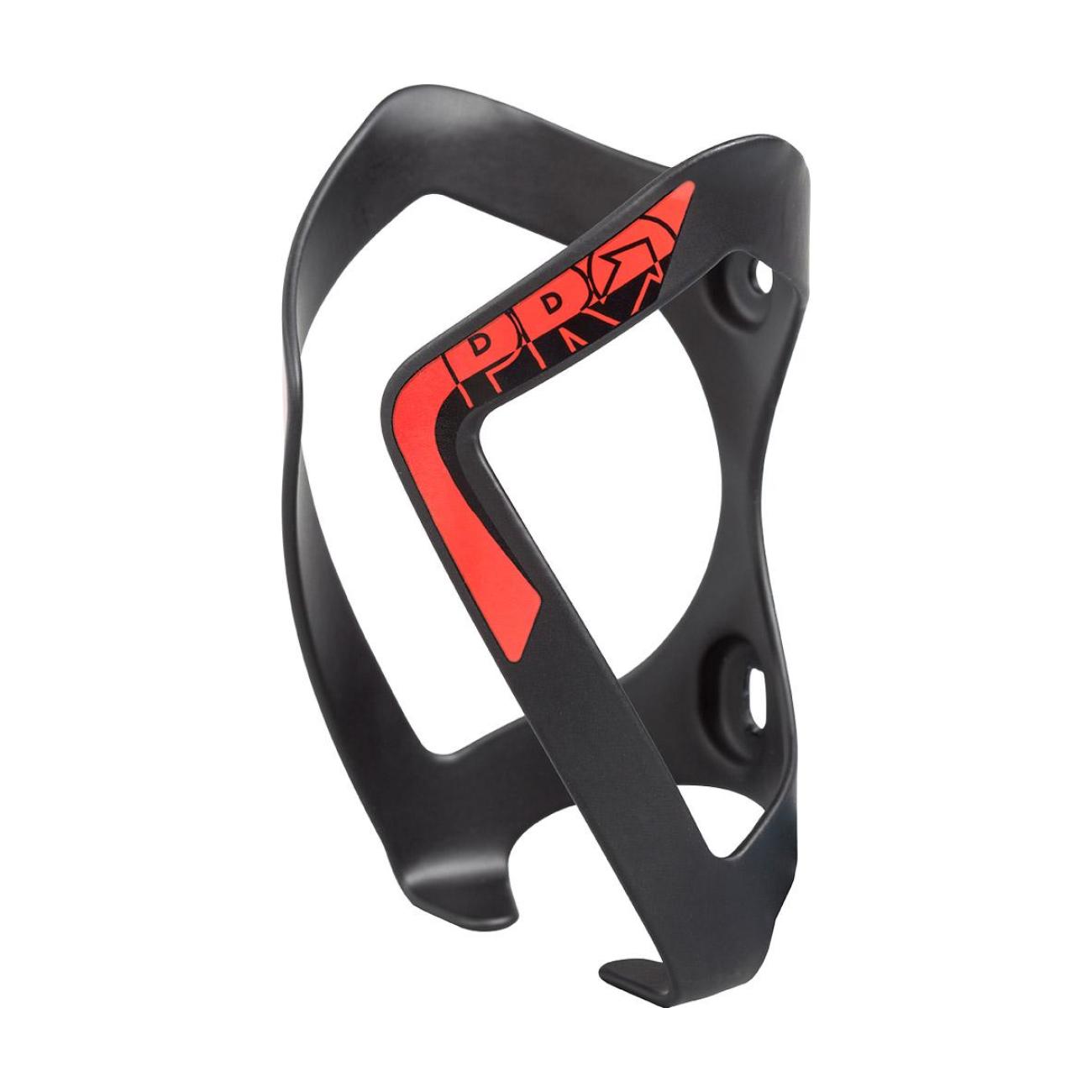 
                PRO Cyklistický košík na láhev - AL BOTTLE CAGE - černá/červená
            