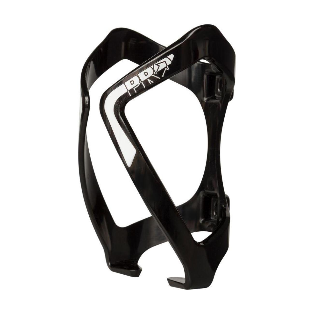 
                PRO Cyklistický košík na láhev - PC BOTTLE CAGE - černá/bílá
            