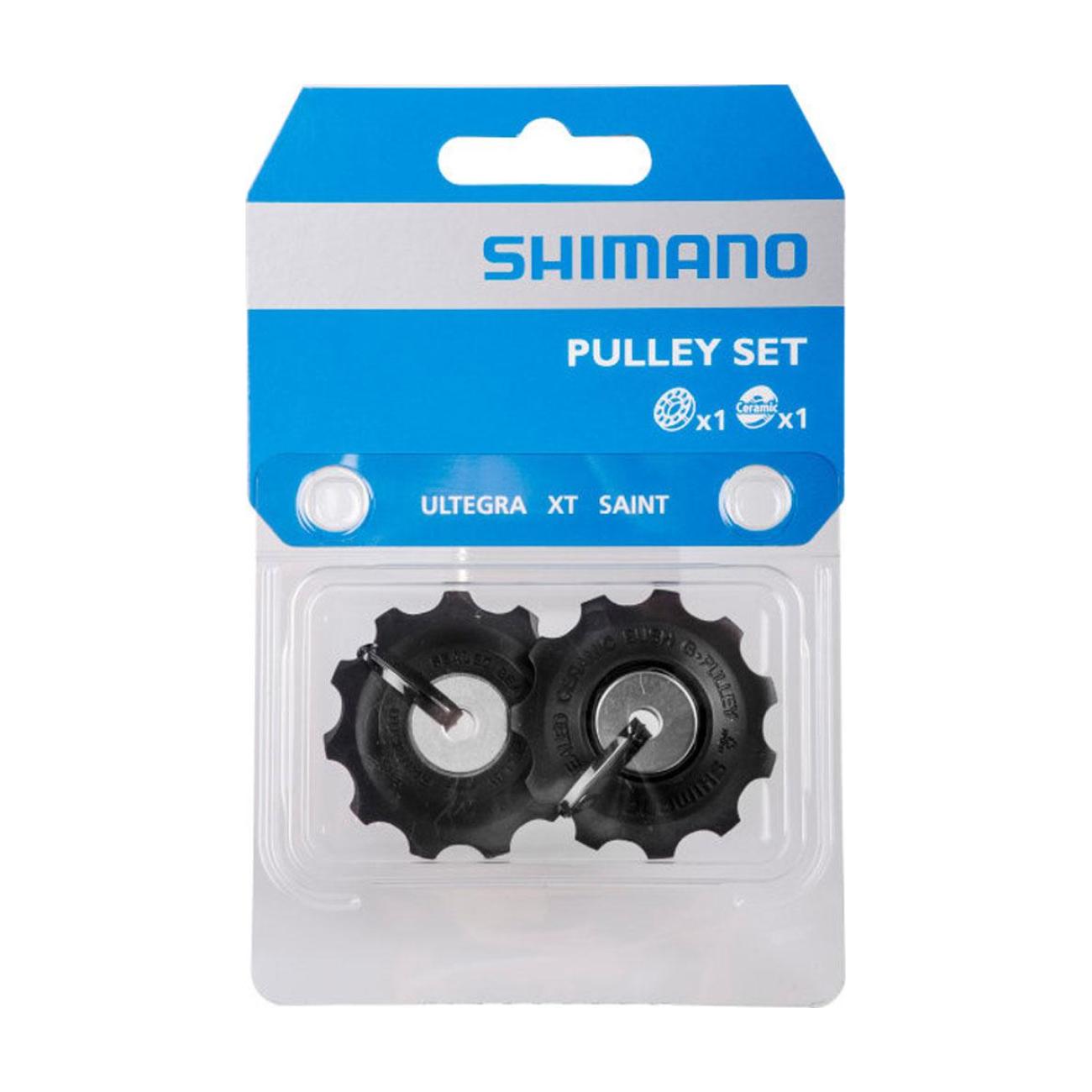Levně SHIMANO kladky pro přehazovačku - PULLEYS RD-6700 - černá
