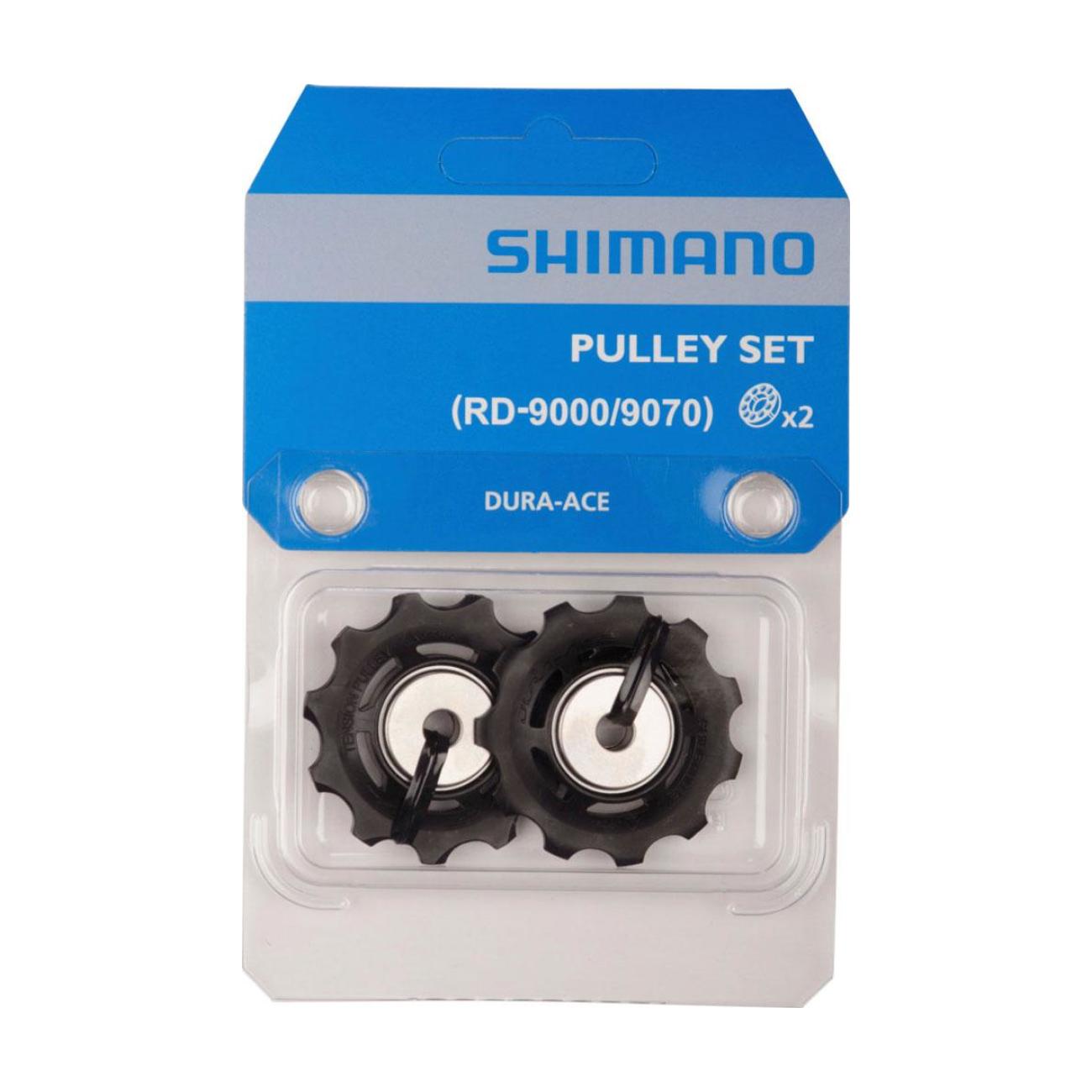 Levně SHIMANO kladky pro přehazovačku - PULLEYS RD-9000/9070 - černá
