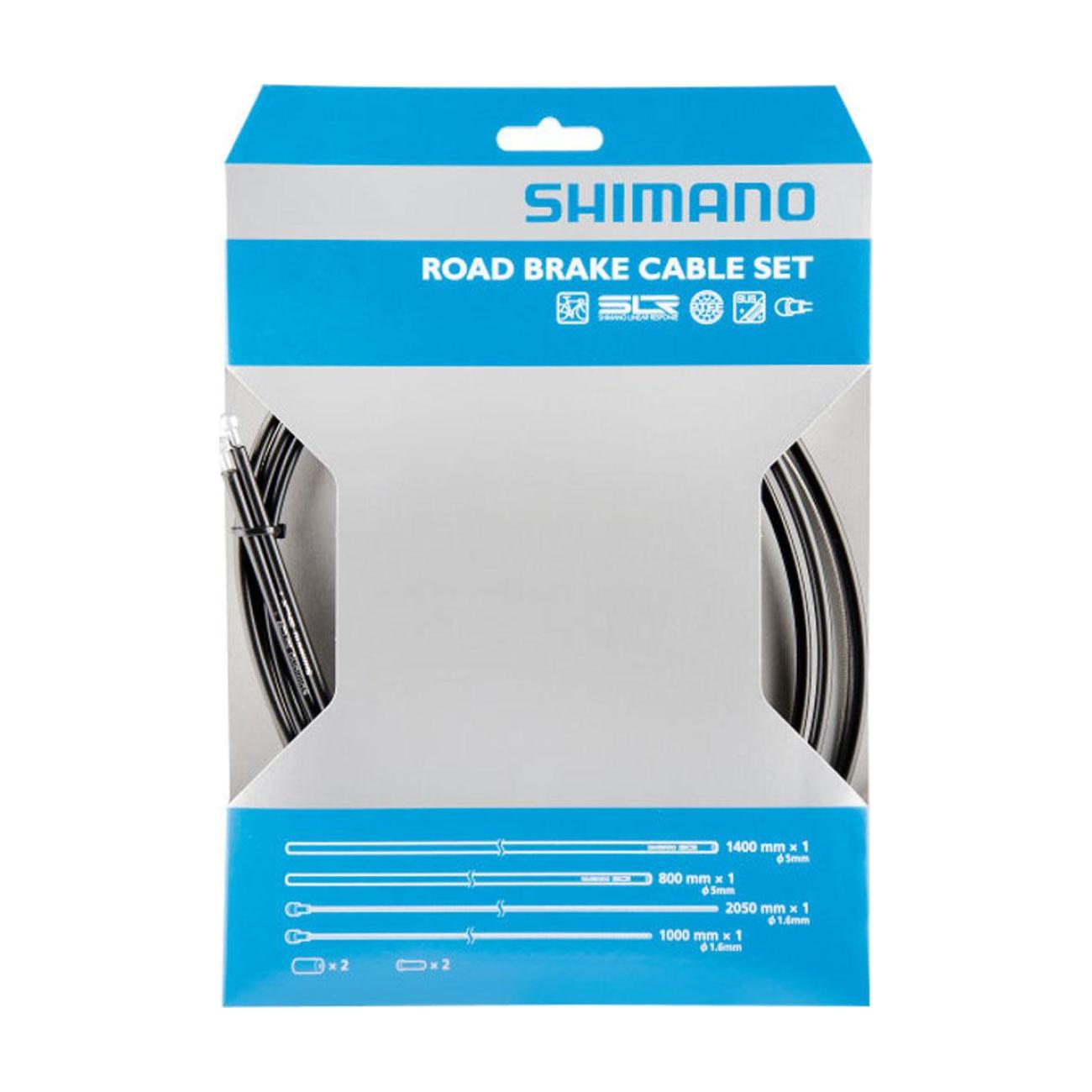 Levně SHIMANO brzdová kabeláž - CABLING PTFE - černá