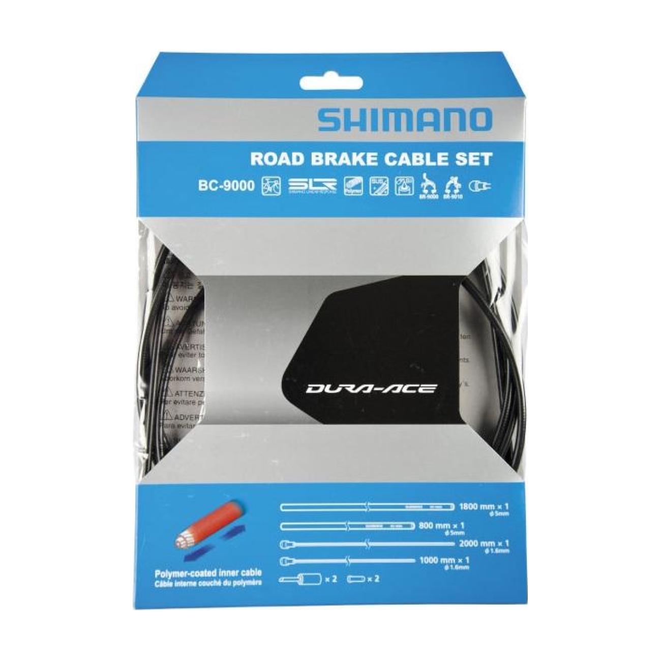 Levně SHIMANO brzdová kabeláž - BC9000 DURA ACE - černá