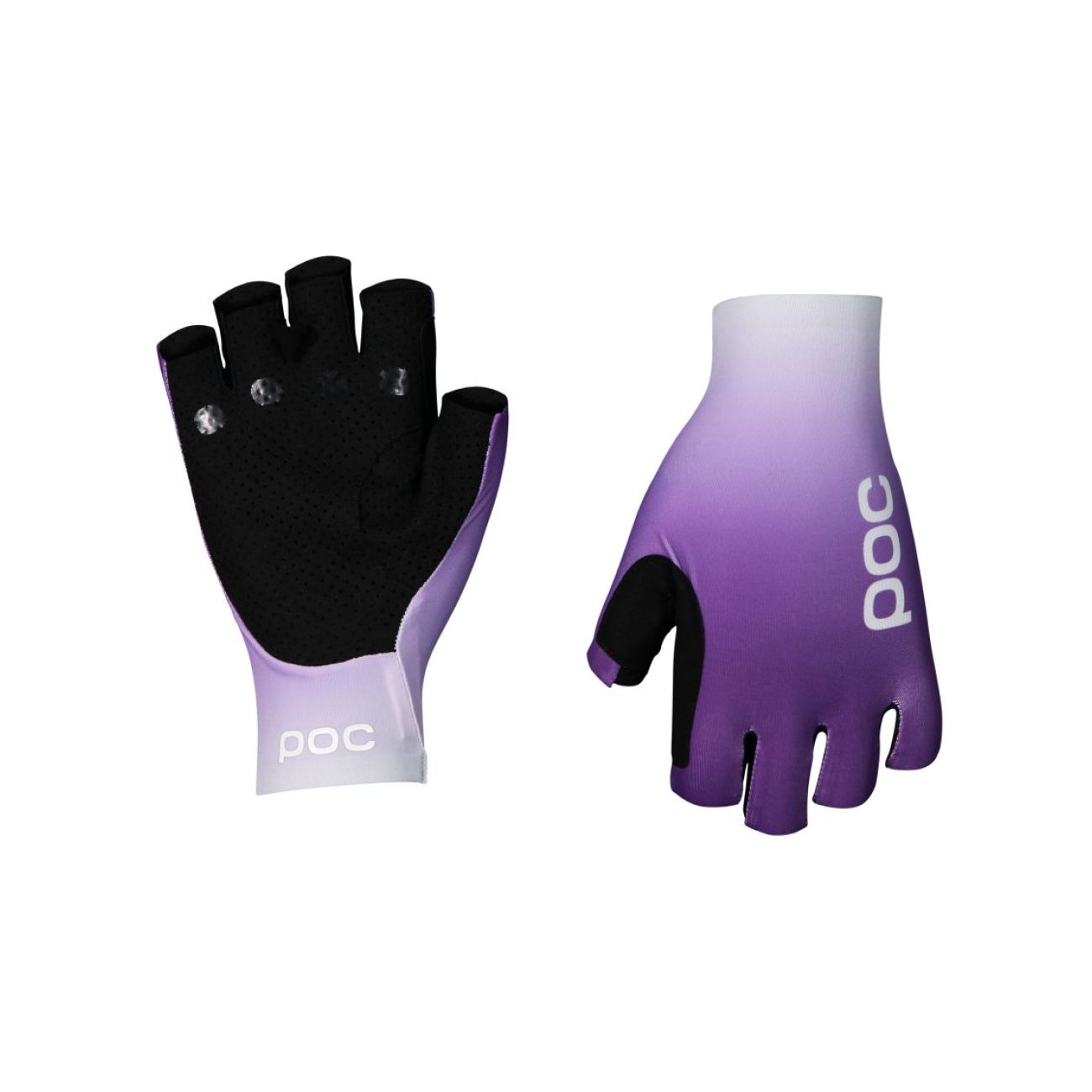
                POC Cyklistické rukavice krátkoprsté - DEFT - fialová XS
            