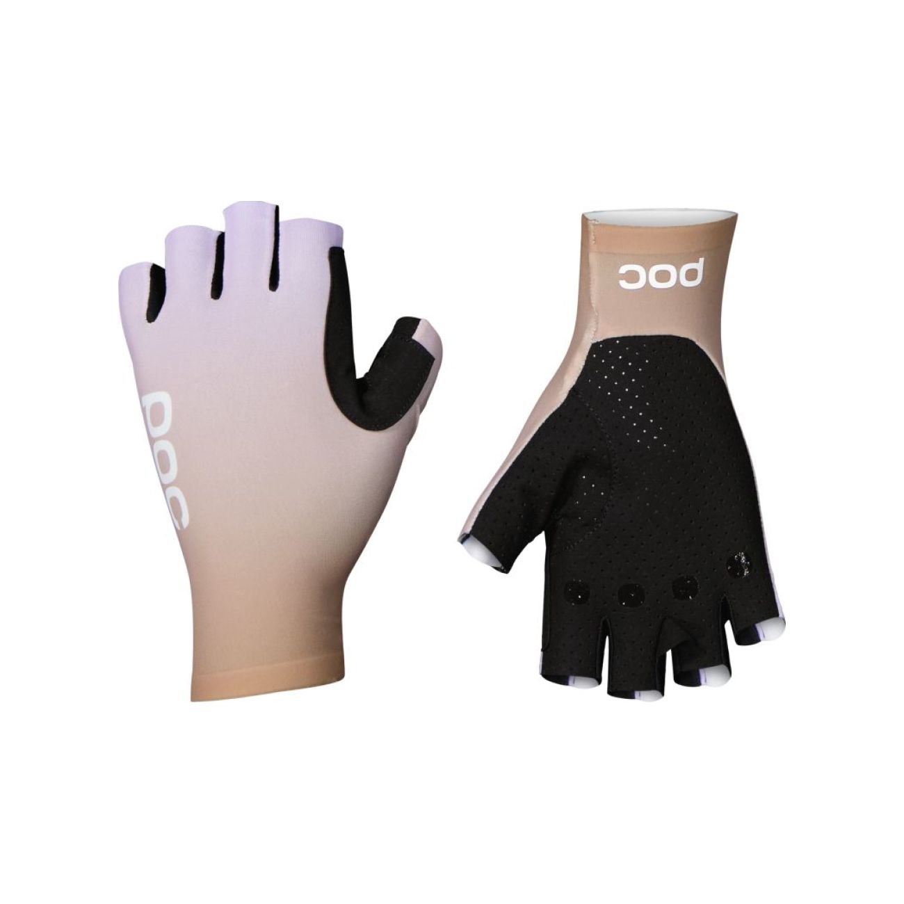 
                POC Cyklistické rukavice krátkoprsté - DEFT - hnědá/fialová/černá XL
            