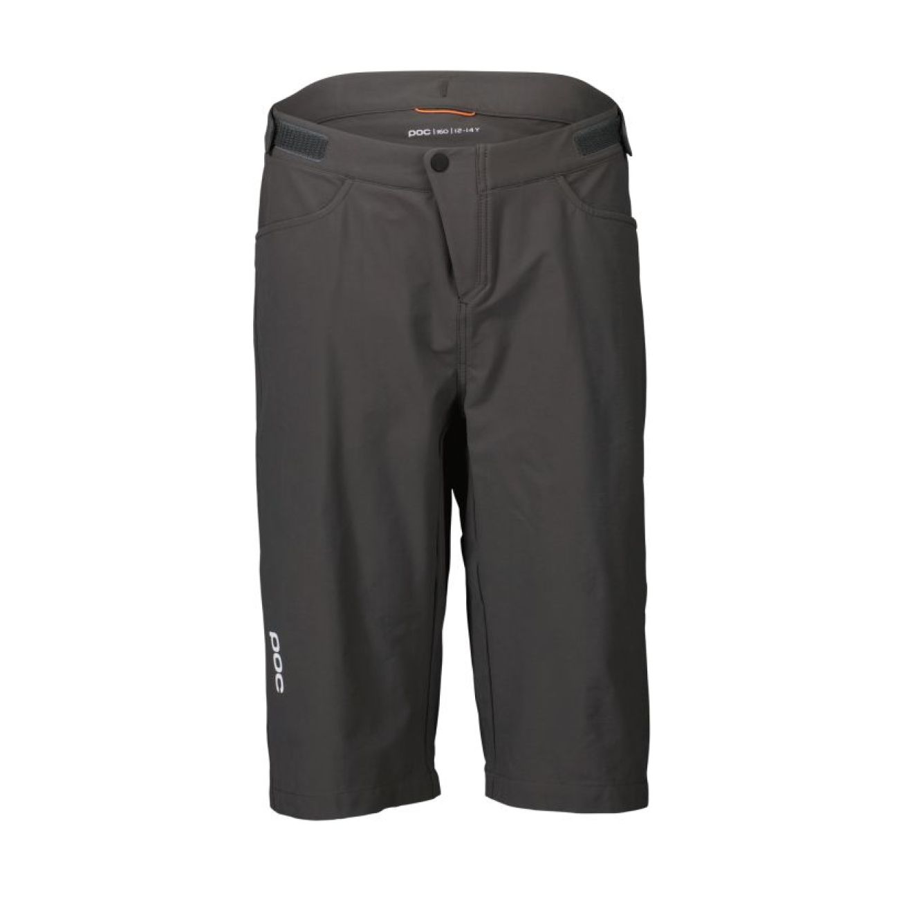 
                POC Cyklistické kalhoty krátké bez laclu - ESSENTIAL MTB - šedá 150 cm
            
