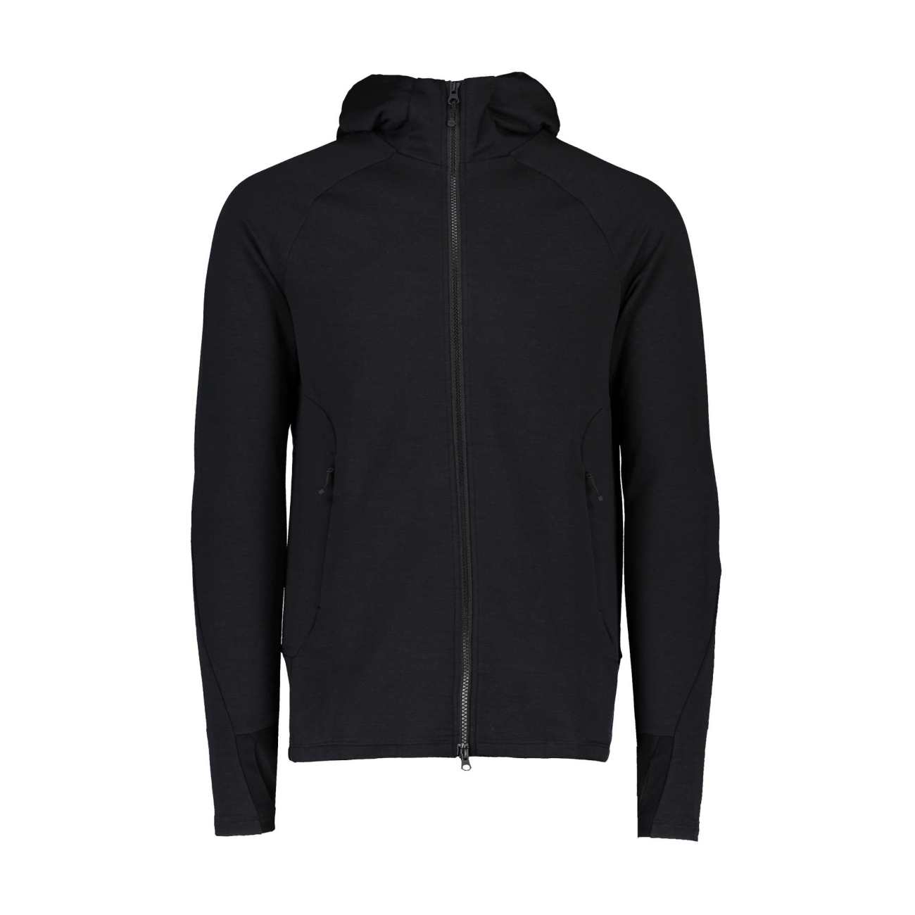 
                POC Cyklistická mikina - MERINO ZIP HOOD - černá XL
            