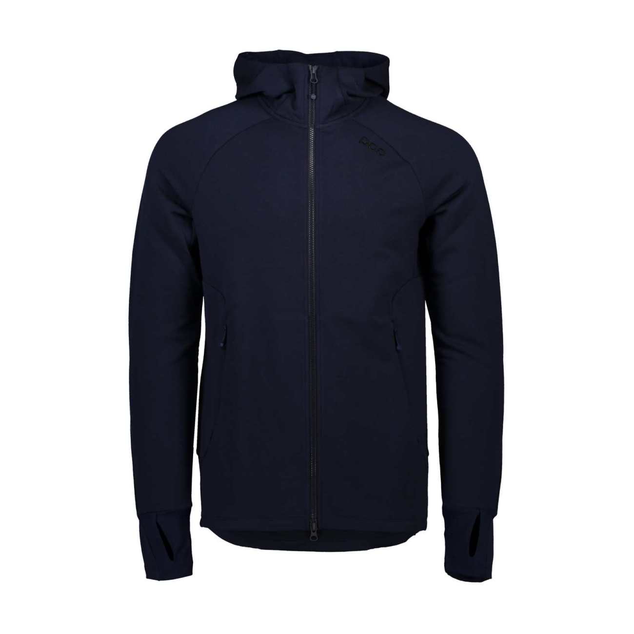 
                POC Cyklistická mikina - MERINO ZIP HOOD - modrá XL
            