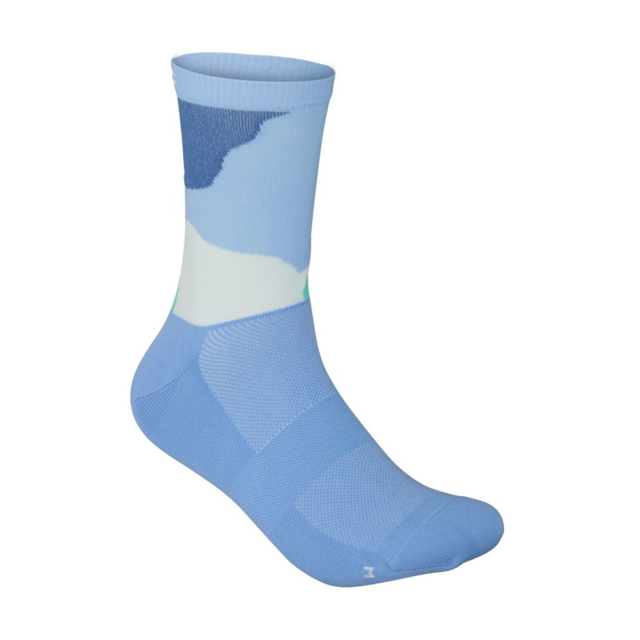 
                POC Cyklistické ponožky klasické - ESSENTIAL PRINT - světle modrá
            