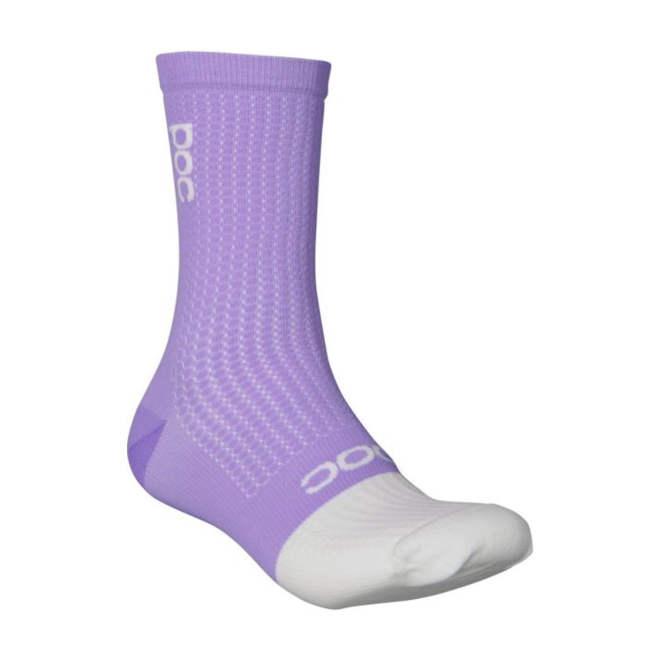 
                POC Cyklistické ponožky klasické - FLAIR  - fialová/bílá M
            