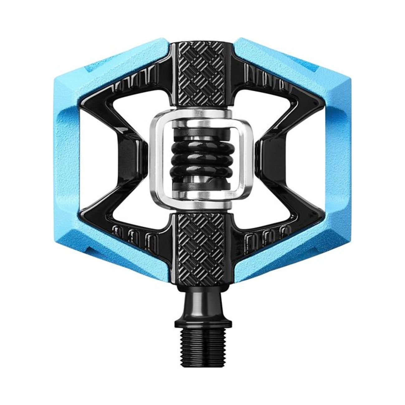 Levně CRANKBROTHERS pedály - DOUBLESHOT 2 - světle modrá