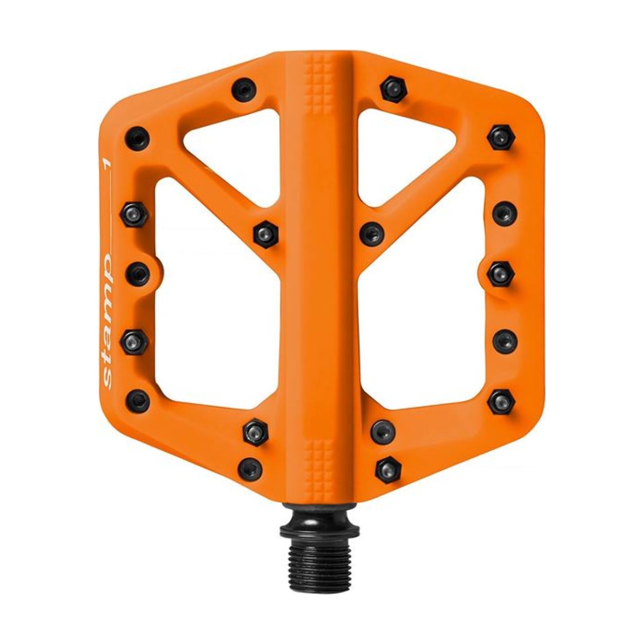 
                CRANKBROTHERS pedály - STAMP 1 SMALL - oranžová
            