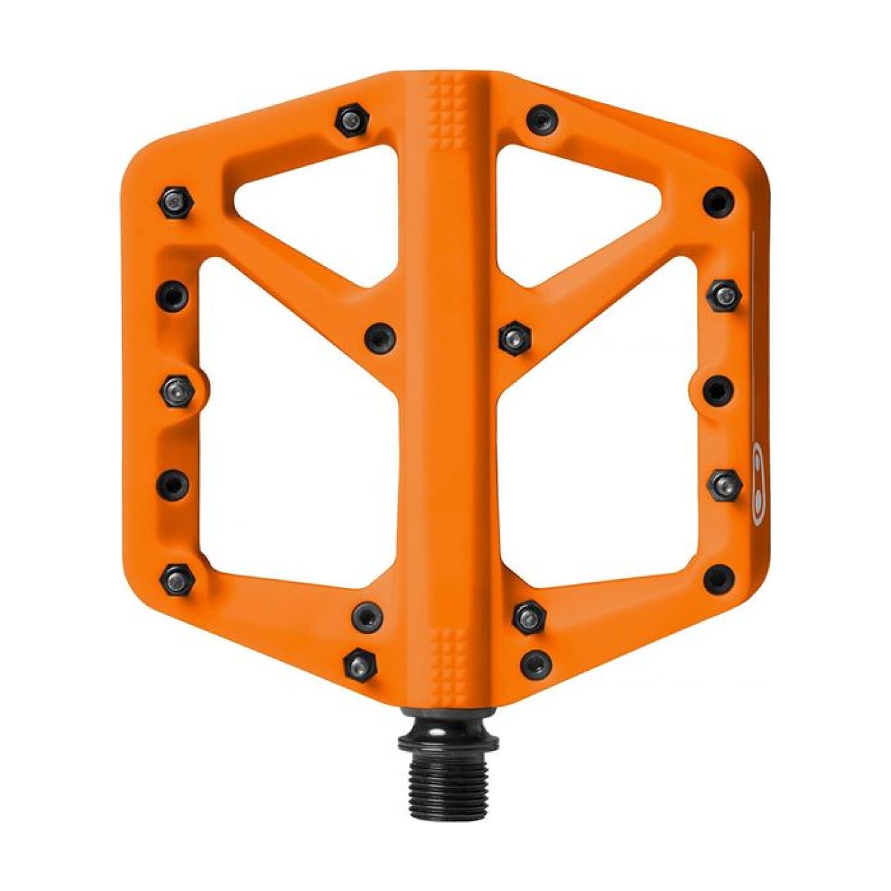 CRANKBROTHERS pedály - STAMP 1 LARGE - oranžová