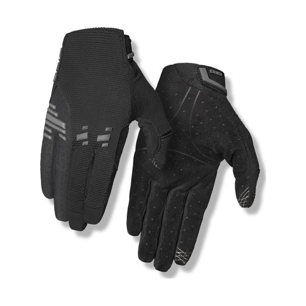 
                GIRO Cyklistické rukavice dlouhoprsté - HAVOC - černá XL
            
