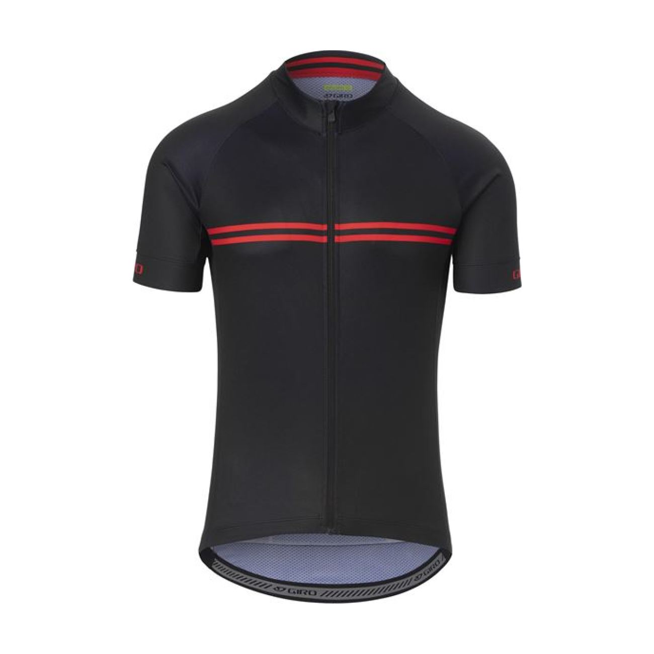 GIRO Cyklistický dres s krátkým rukávem - CHRONO SPORT - černá/červená M