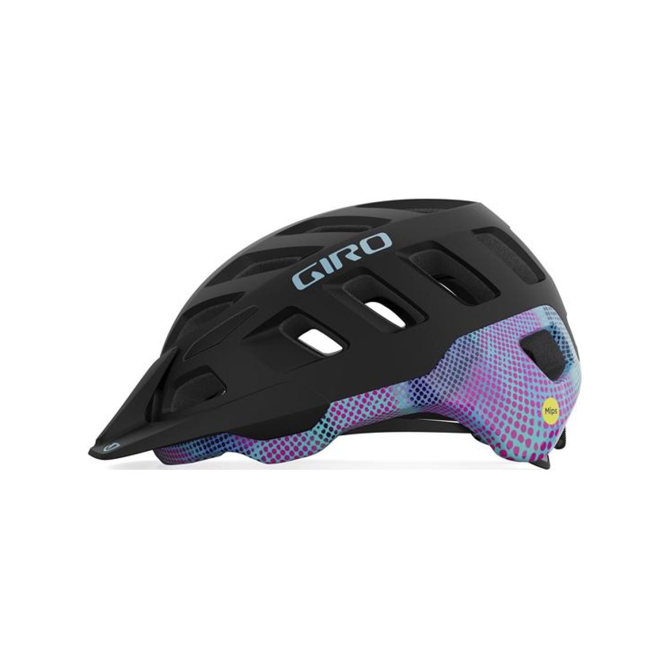 GIRO Cyklistická přilba - RADIX MIPS W - černá/šedá (55–59 cm)