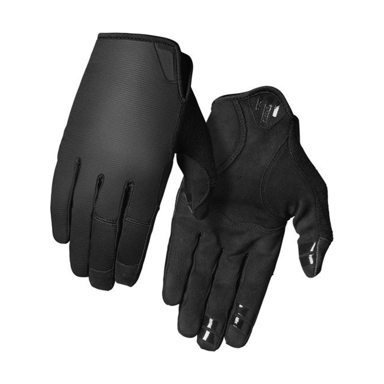 
                GIRO Cyklistické rukavice dlouhoprsté - DND - černá XL
            
