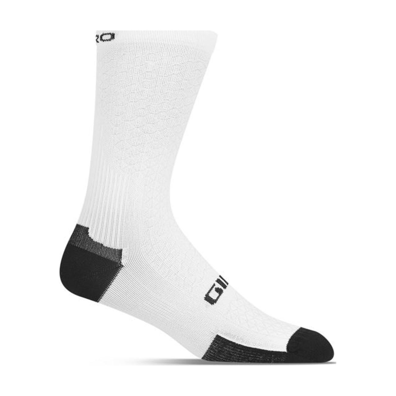 
                GIRO Cyklistické ponožky klasické - HRC TEAM - bílá
            
