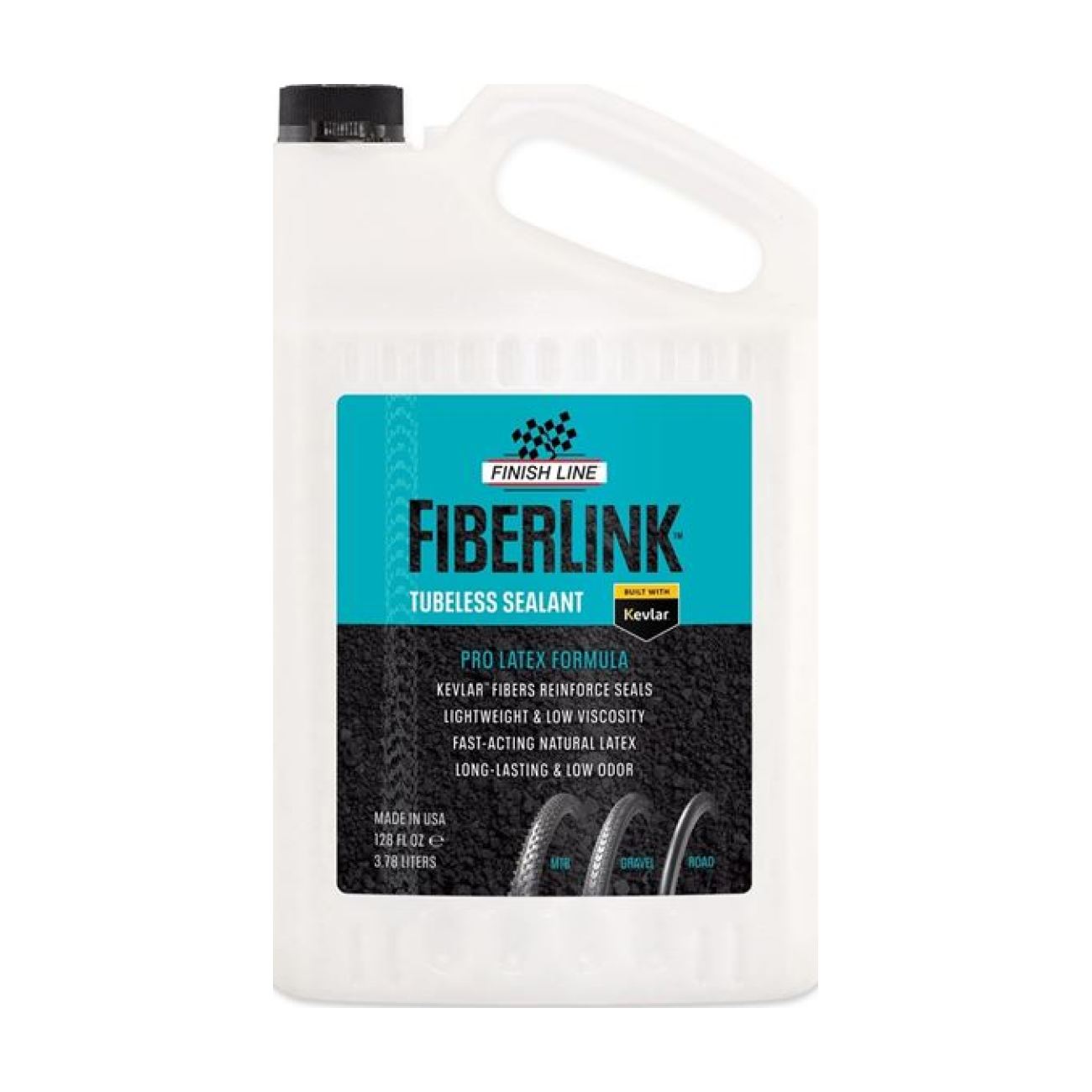 
                FINISH LINE bezdušový tmel - FIBERLINK TUBELESS SEALANT 3,78l
            