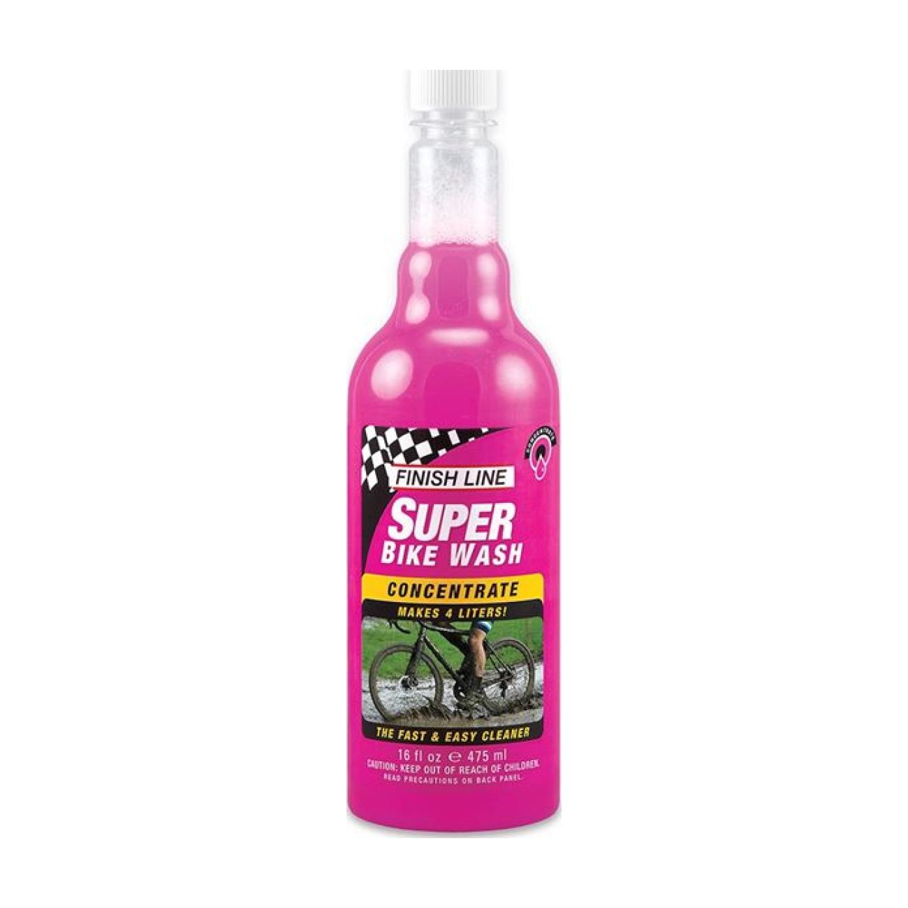 Levně FINISH LINE čisticí prostředek na kolo - BIKE WASH 475ml