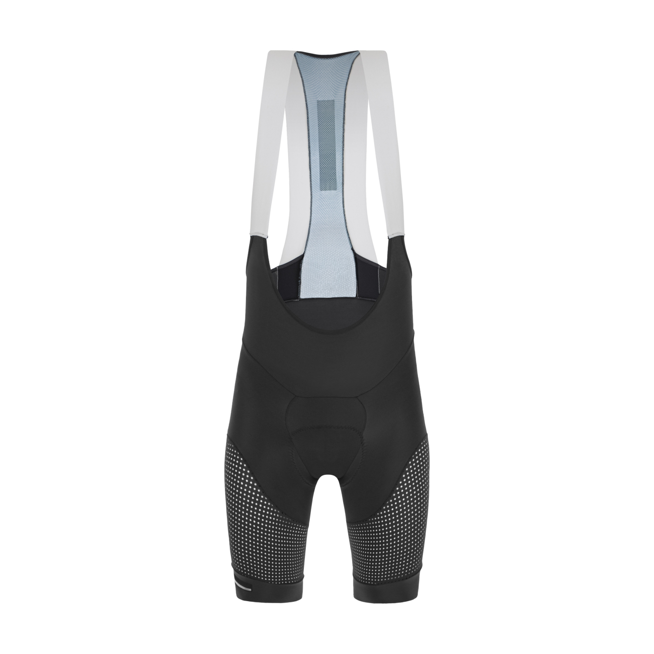 
                SANTINI Cyklistické kalhoty krátké s laclem - FRECCIA - šedá 2XL
            