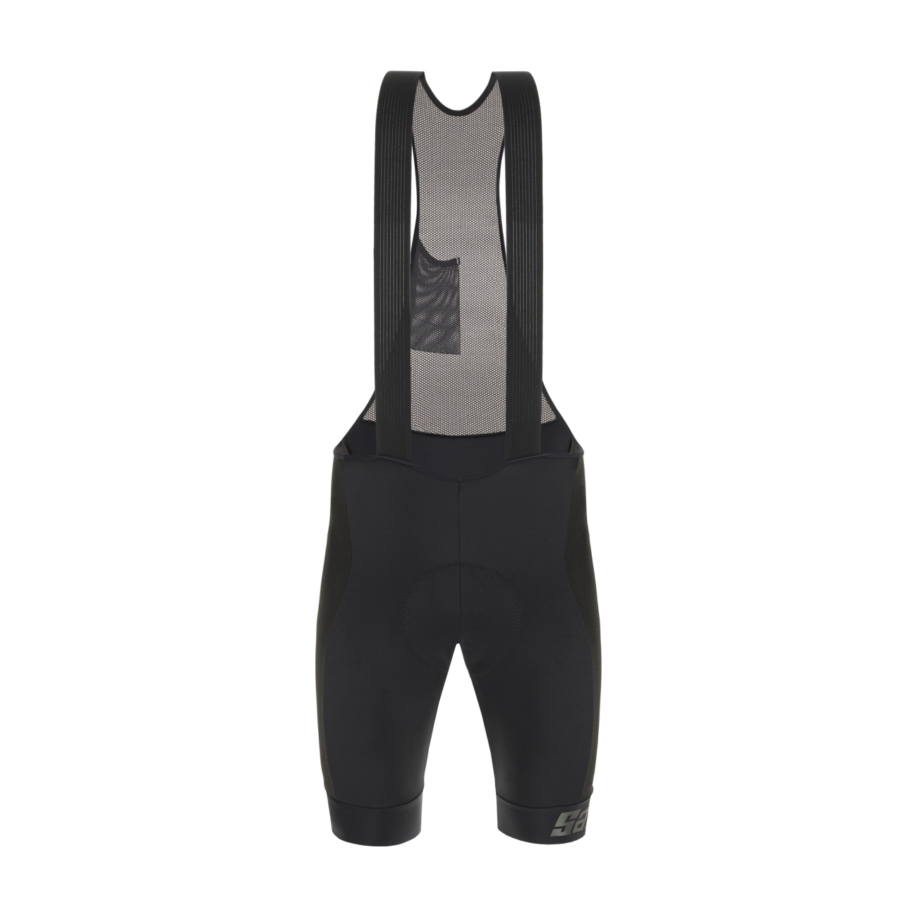 
                SANTINI Cyklistické kalhoty krátké s laclem - IMPACT PRO - černá 2XL
            