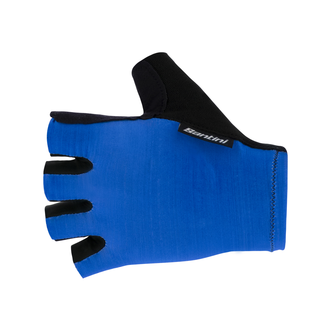 
                SANTINI Cyklistické rukavice krátkoprsté - CUBO - modrá S
            