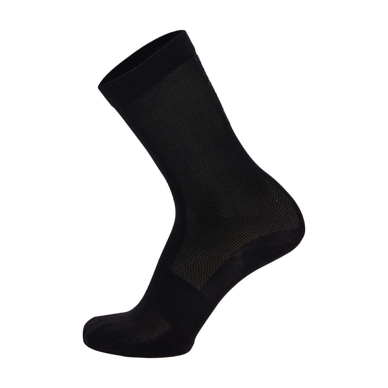 
                SANTINI Cyklistické ponožky klasické - PURO - černá
            