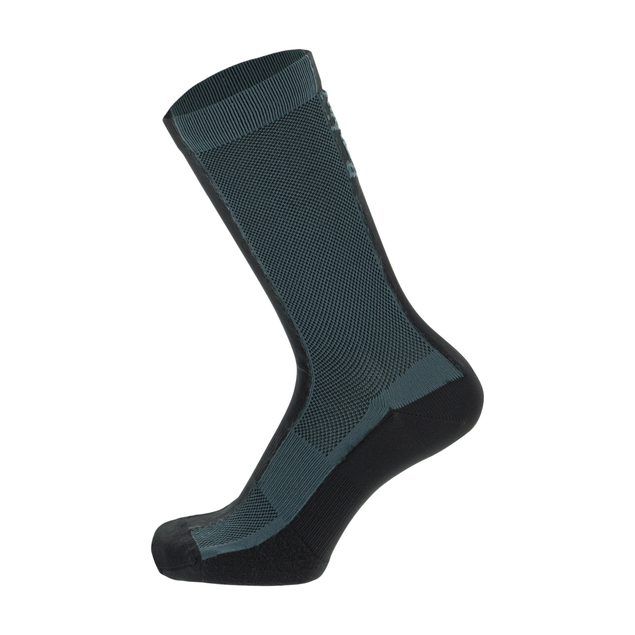 
                SANTINI Cyklistické ponožky klasické - PURO - zelená/černá
            