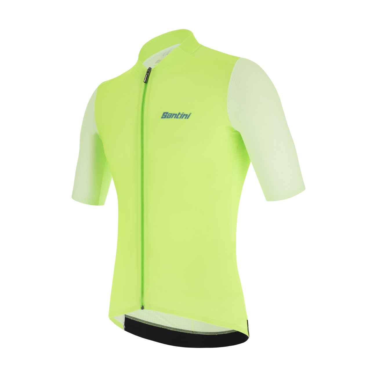 
                SANTINI Cyklistický dres s krátkým rukávem - REDUX VIGOR - světle zelená M
            