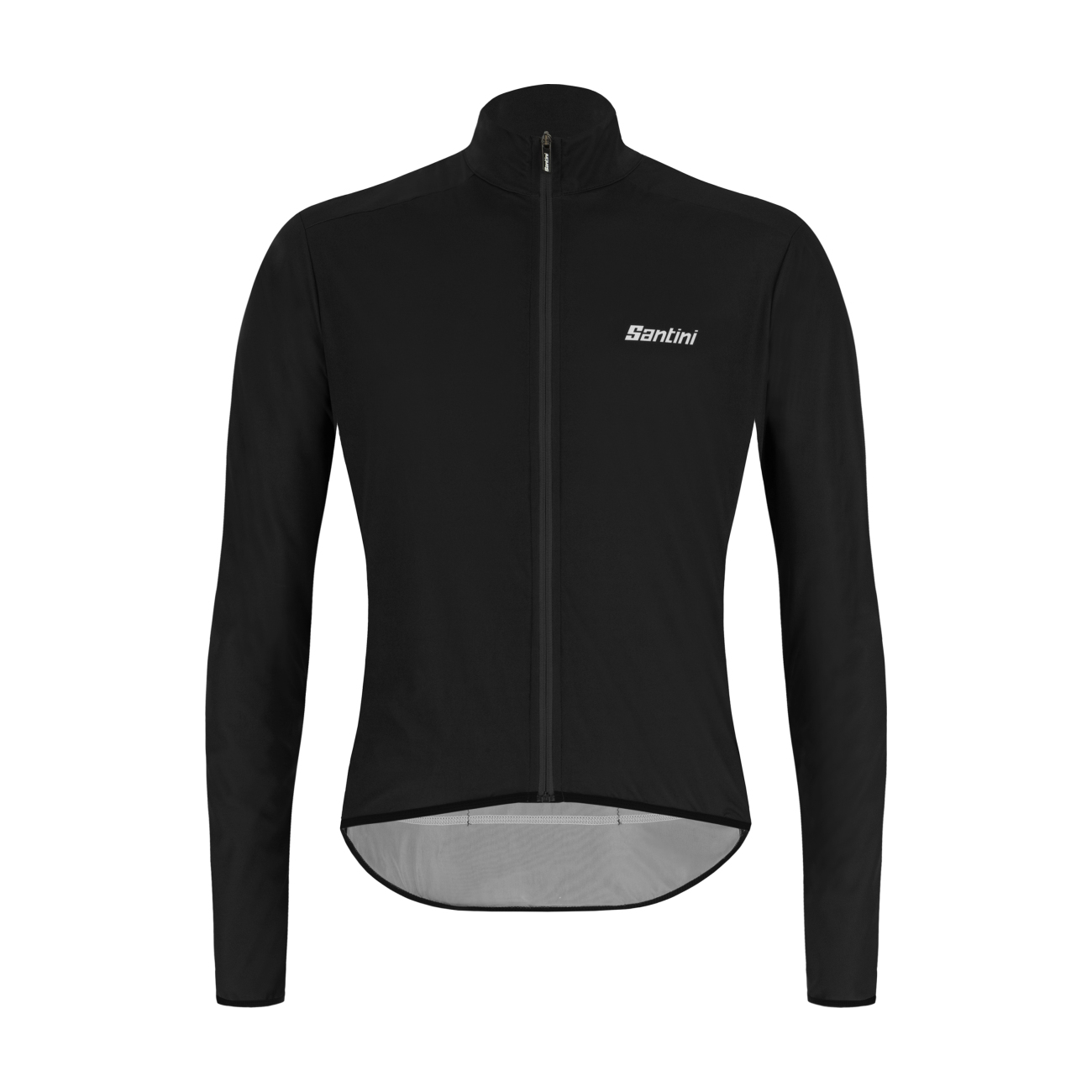
                SANTINI Cyklistická větruodolná bunda - NEBULA PURO - černá L
            
