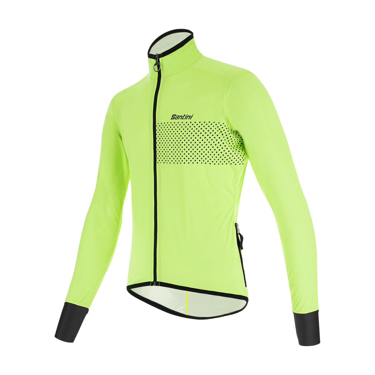 
                SANTINI Cyklistická voděodolná pláštěnka - GUARD NIMBUS - světle zelená L
            