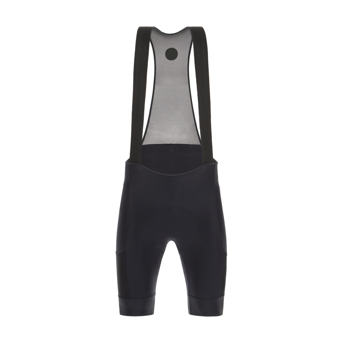 
                SANTINI Cyklistické kalhoty krátké s laclem - GRAVEL - černá XL
            