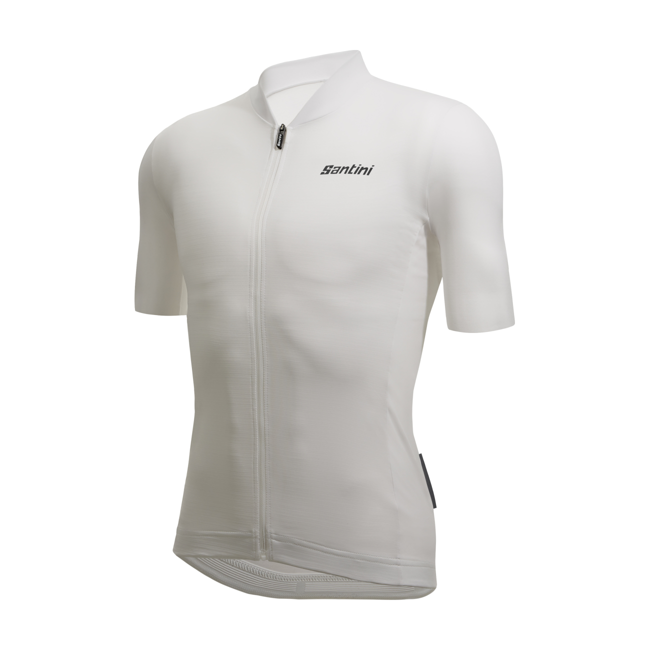 SANTINI Cyklistický dres s krátkým rukávem - COLORE PURO - bílá 5XL