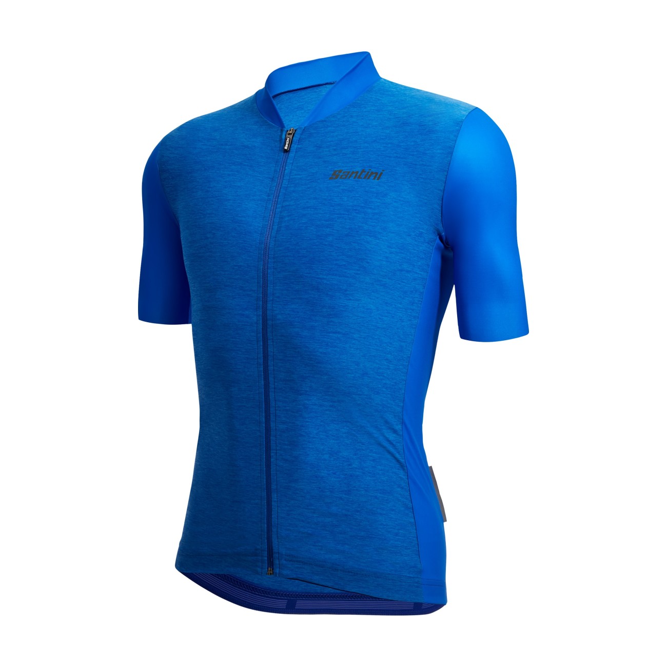 
                SANTINI Cyklistický dres s krátkým rukávem - COLORE PURO - modrá 3XL
            