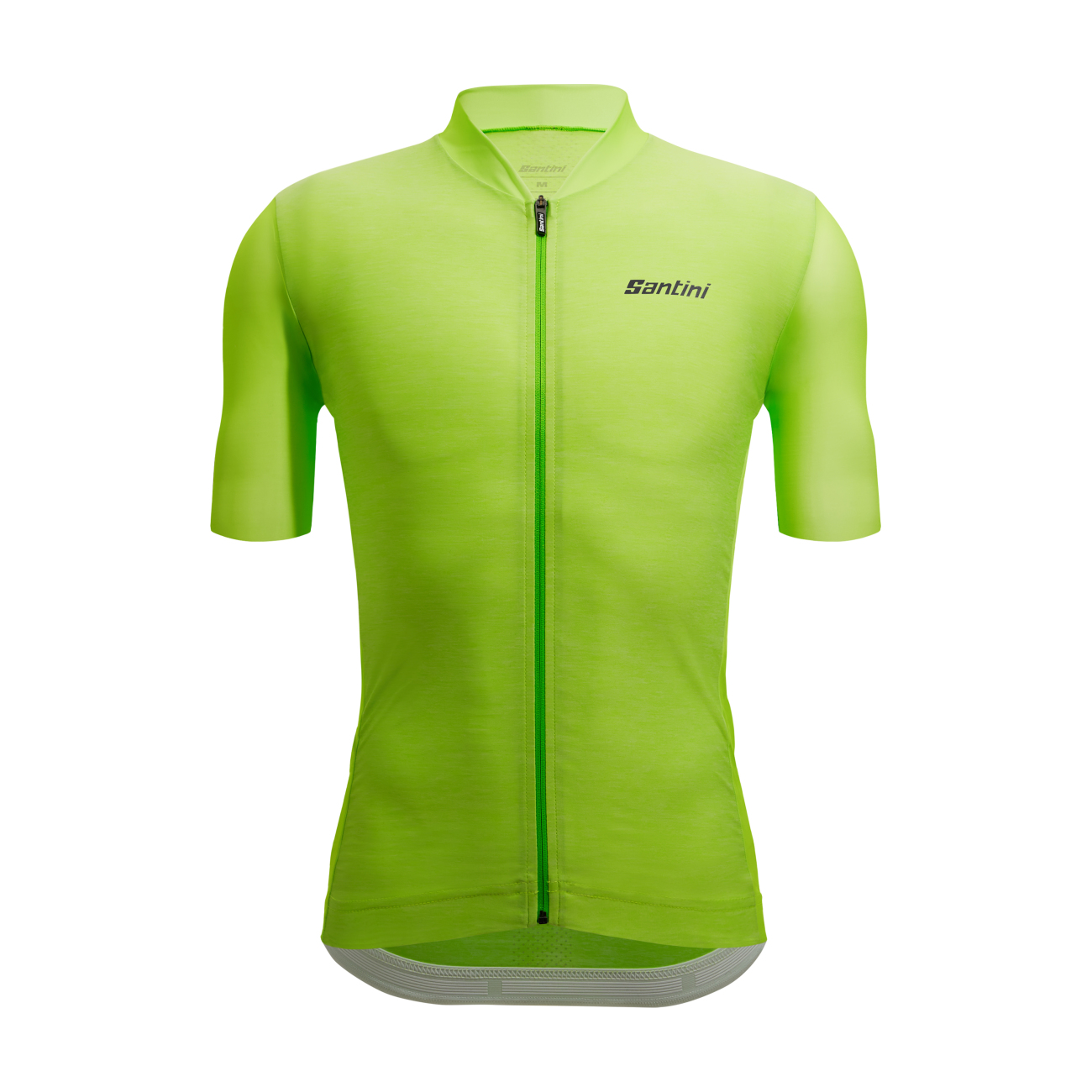 SANTINI Cyklistický dres s krátkým rukávem - COLORE PURO - světle zelená 5XL