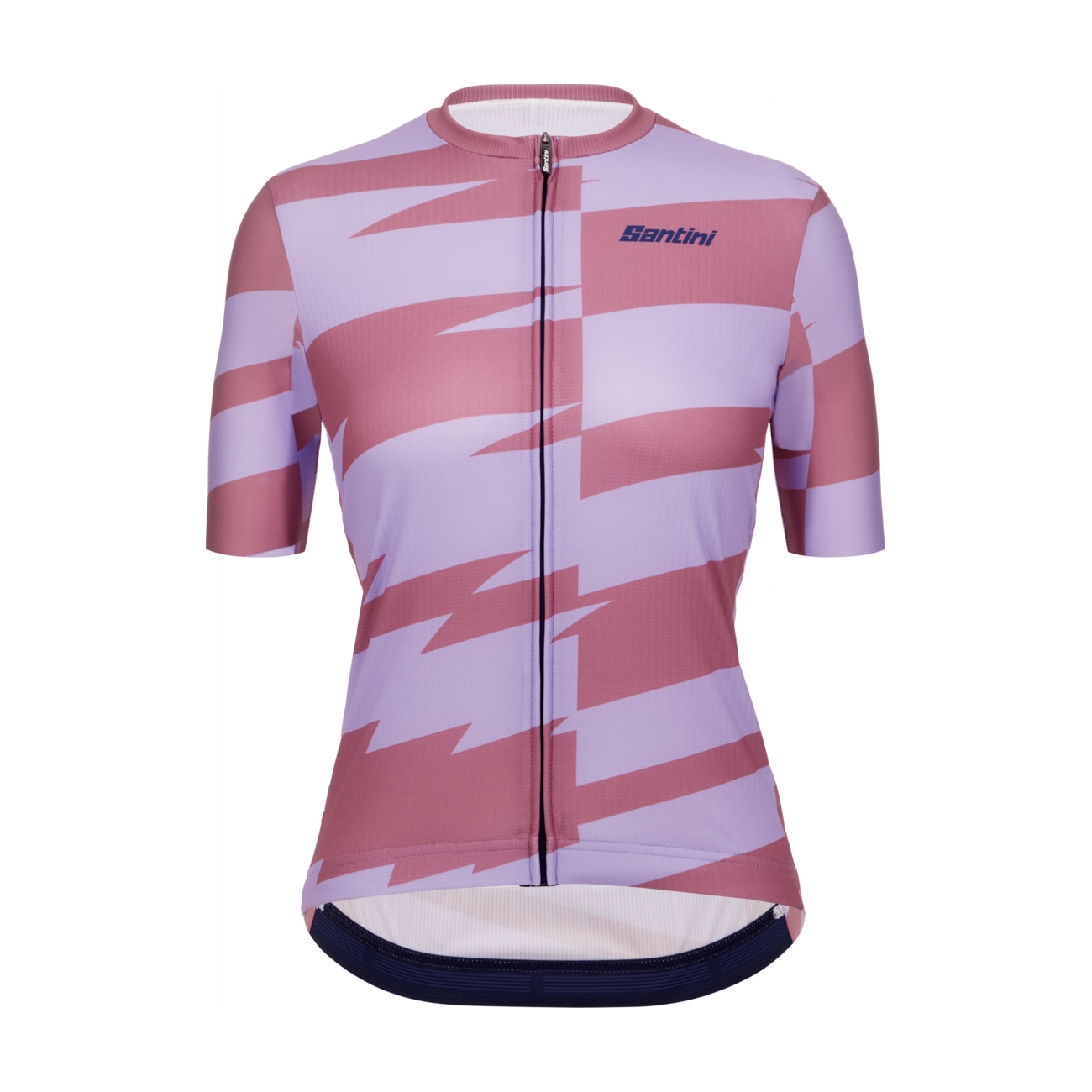 
                SANTINI Cyklistický dres s krátkým rukávem - FURIA SMART - růžová/fialová M
            