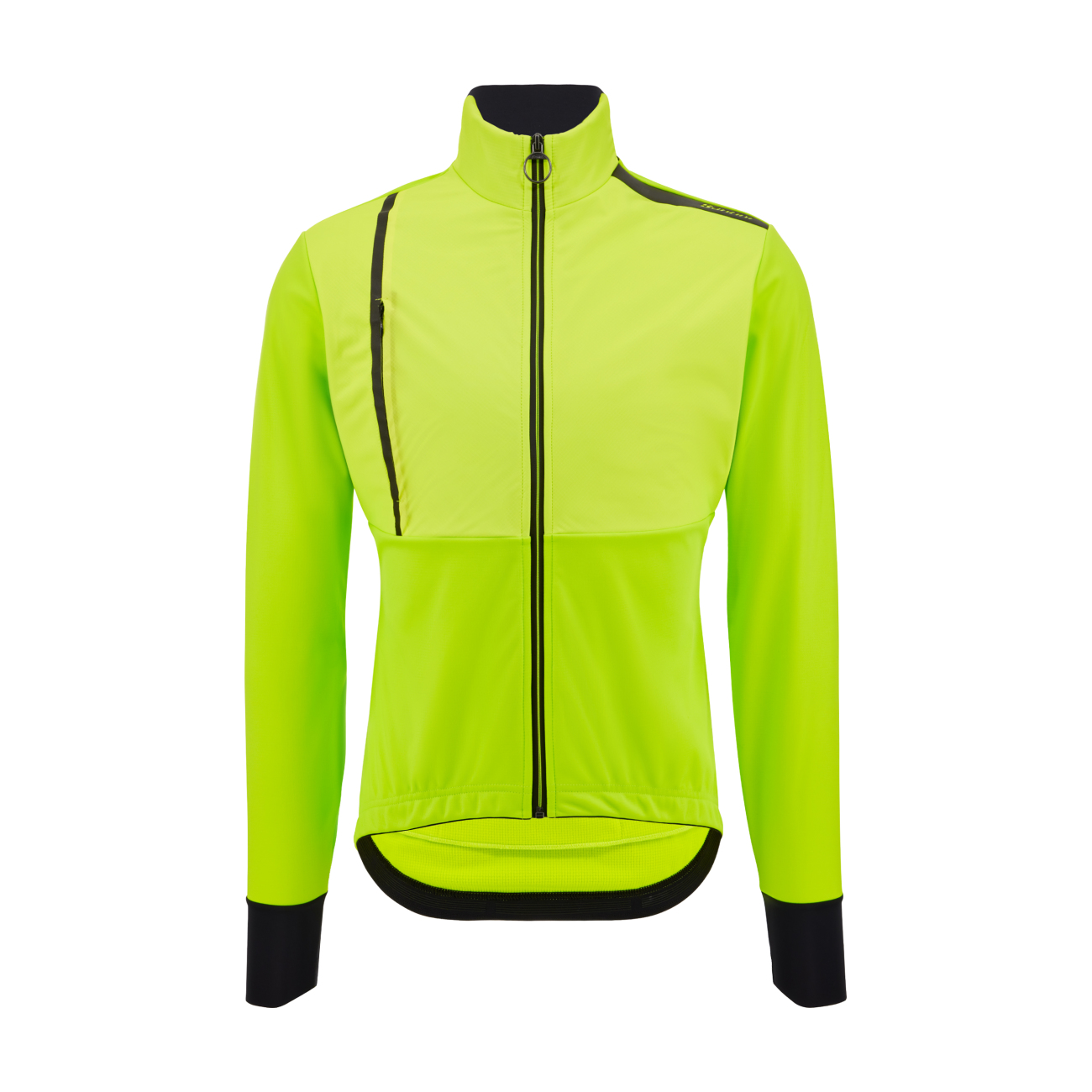 Levně SANTINI Cyklistická zateplená bunda - VEGA ABSOLUTE - zelená XL