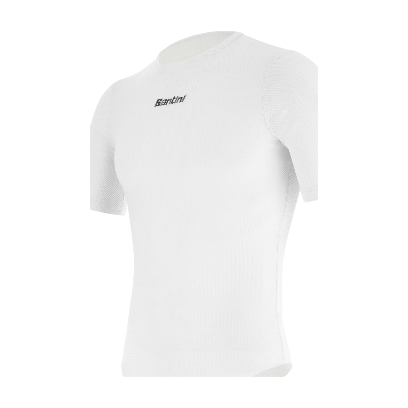 
                SANTINI Cyklistické triko s krátkým rukávem - DELTA - bílá XS-S
            