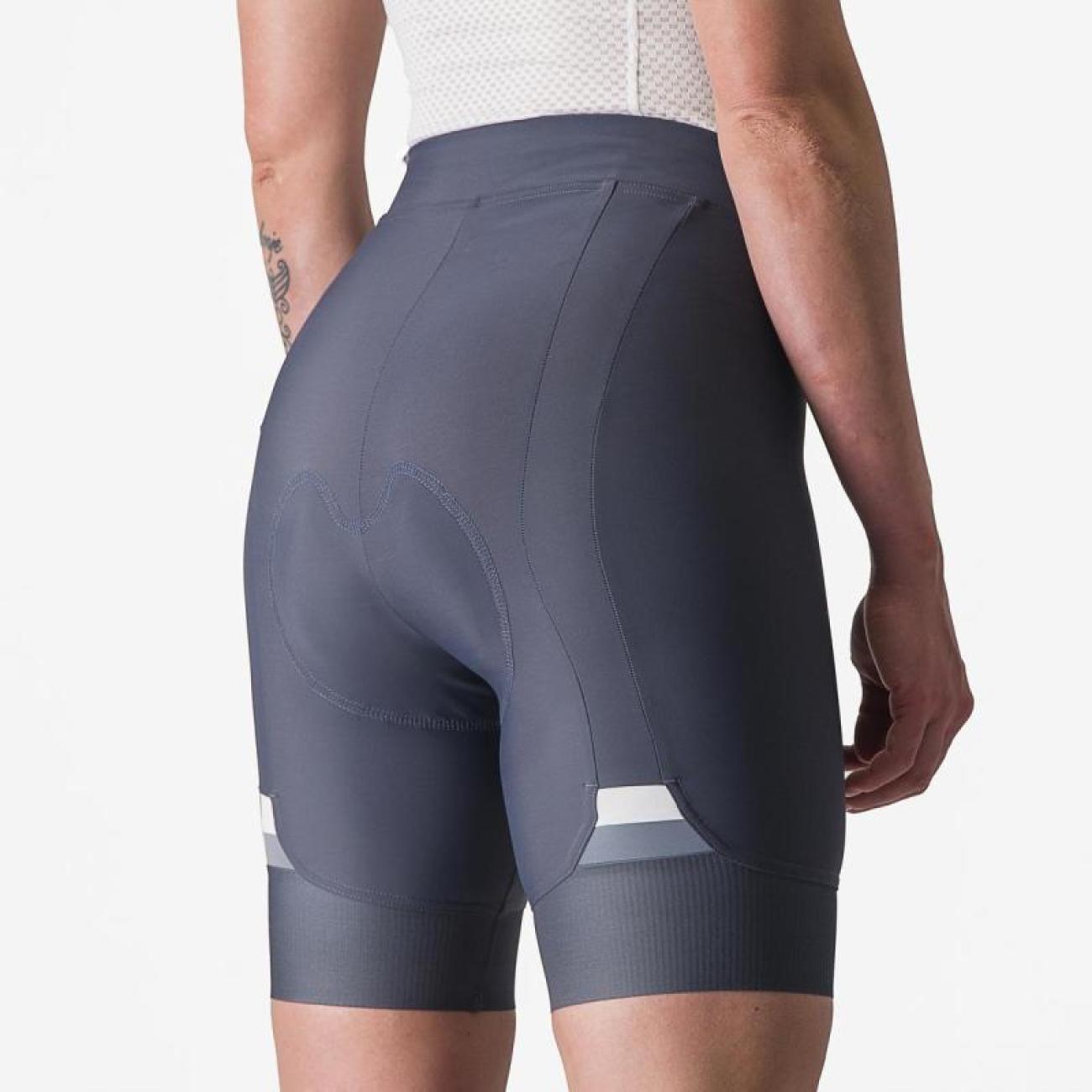 
                CASTELLI Cyklistické kalhoty krátké bez laclu - PRIMA - modrá
            