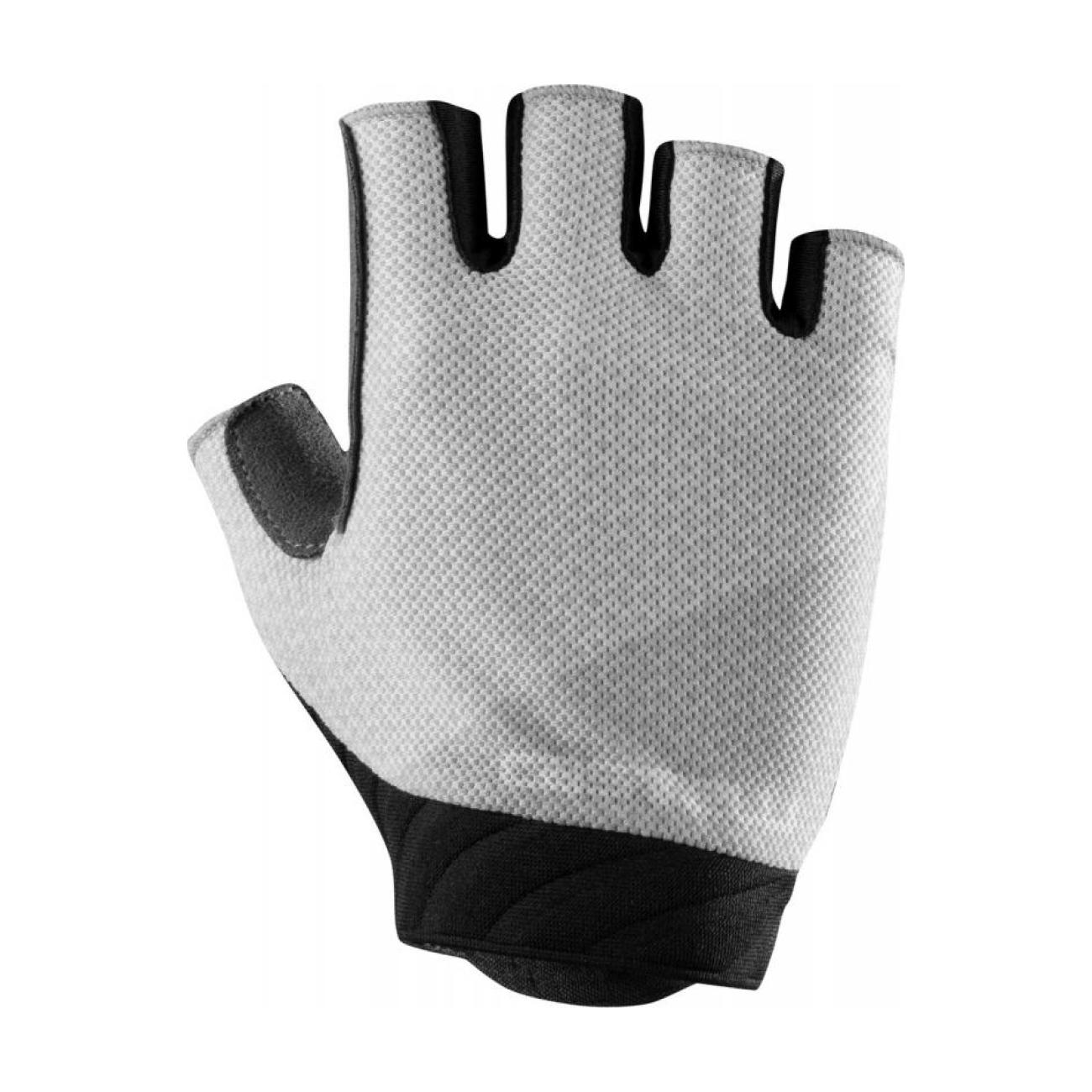 
                CASTELLI Cyklistické rukavice krátkoprsté - ROUBAIX GEL 2W - šedá S
            
