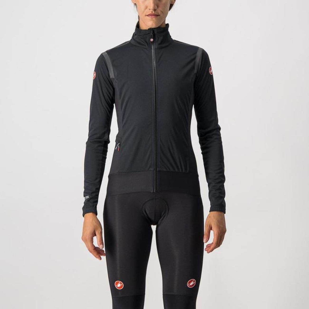 
                CASTELLI Cyklistická zateplená bunda - ALPHA ROS 2 W LIGHT - černá M
            