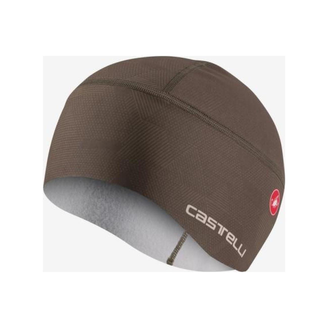 
                CASTELLI Cyklistická čepice - PRO THERMAL W - hnědá UNI
            