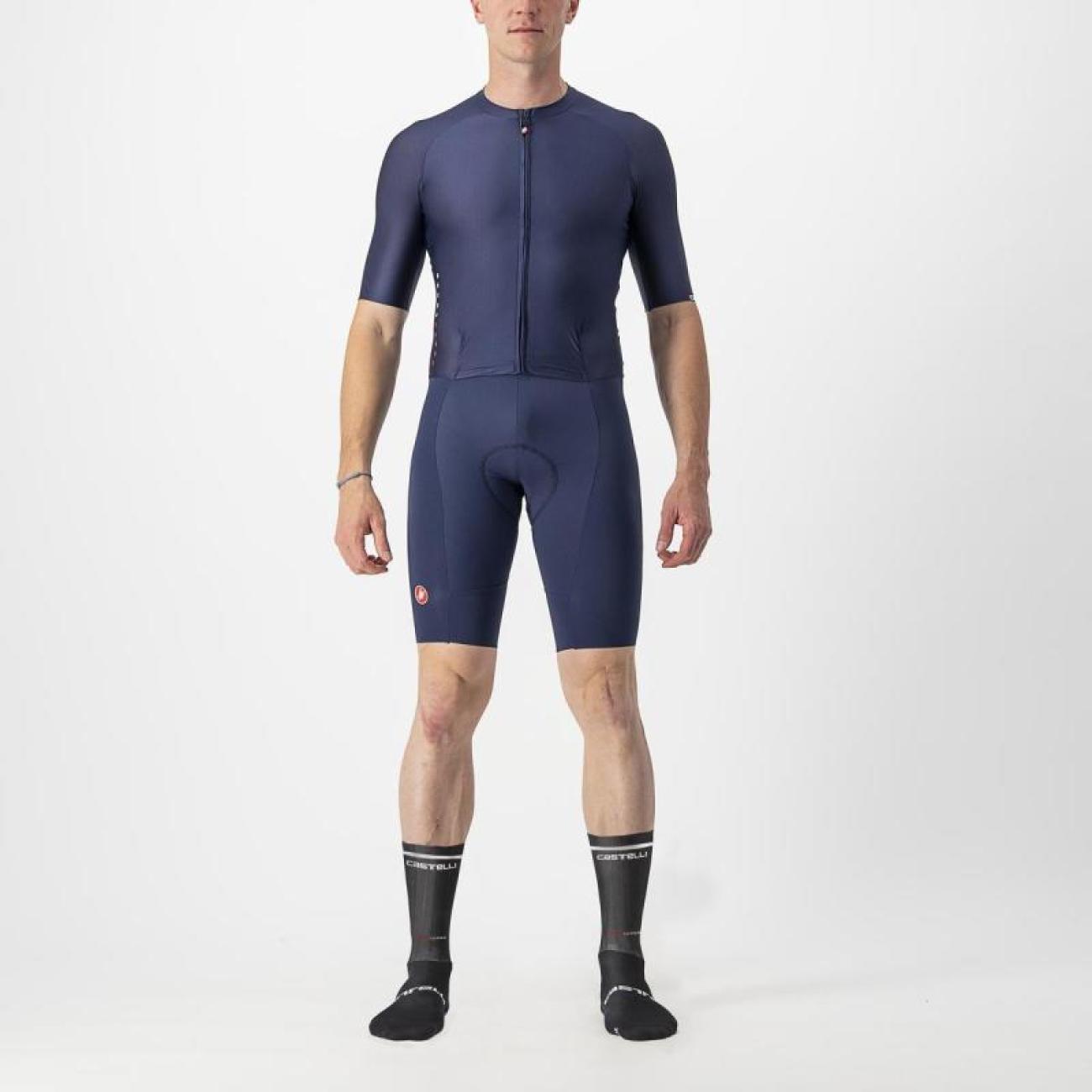 
                CASTELLI Cyklistická kombinéza - SANREMO RC - modrá
            