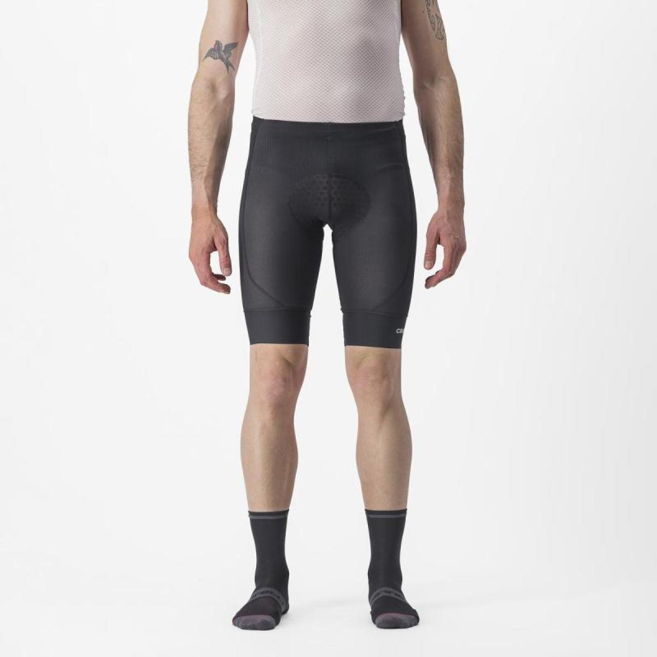 
                CASTELLI Cyklistické spodky - TRAIL LINER - černá 3XL
            